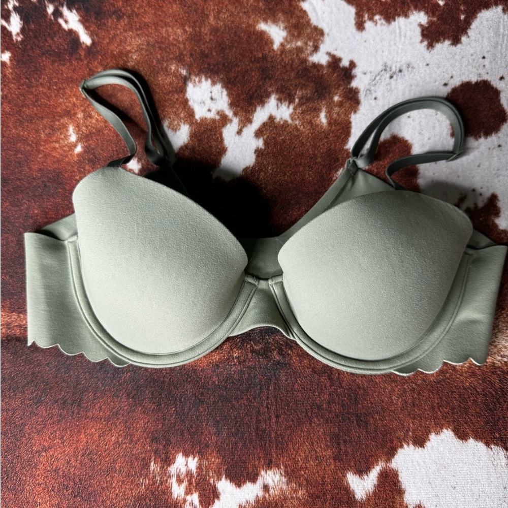 Smoothez Olive Green Women's Bra